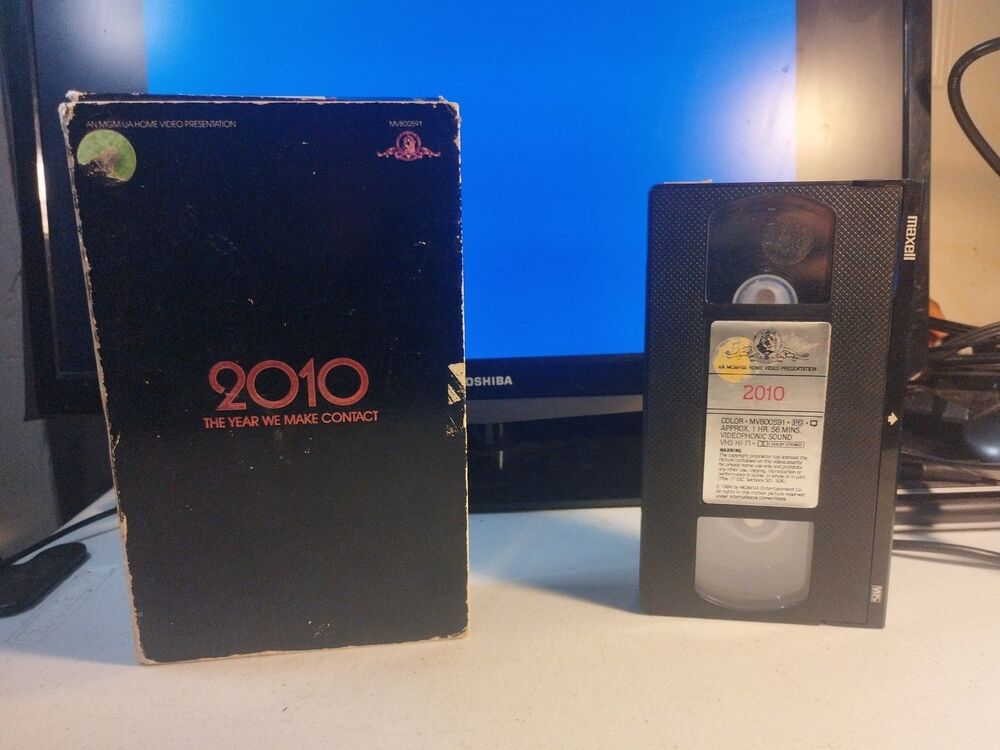 2010 The Year We Make Contact (VHS Tape 1985) MGM Big Box